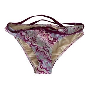 Betsey Johnson print bikini swim separate